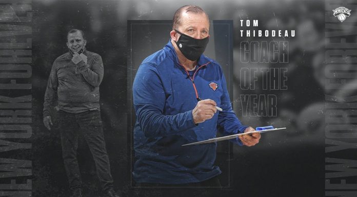 NBA: Tom Thibodeau Trenerem Roku NBA!