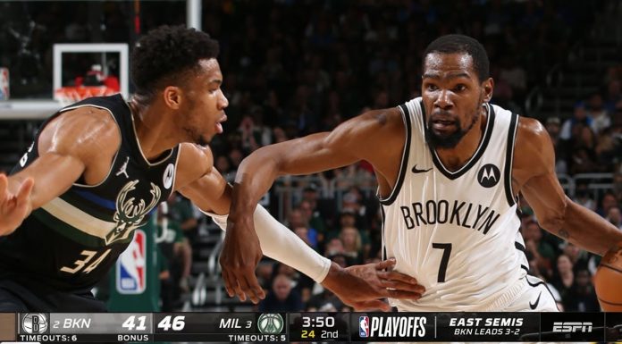 Wyniki NBA: Bucks wygrali z Nets i mamy remis 3-3! Będzie Game 7!