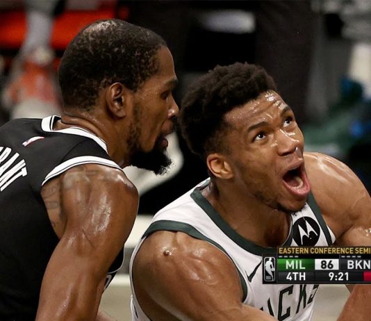 Wyniki NBA: Wielki pojedynek Giannisa z Durantem! Bucks w Finale Konferencji!