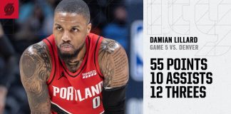 NBA: Lillard napisał kawał historii, reakcje na występ lidera PTB