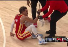 NBA: Trae Young nie mógł w to uwierzyć! Rzucał za trzy i… faulował?