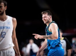 Słowenia rozgromiła Japonię, 25 punktów Doncić, Hiszpania wygrała z Argentyną