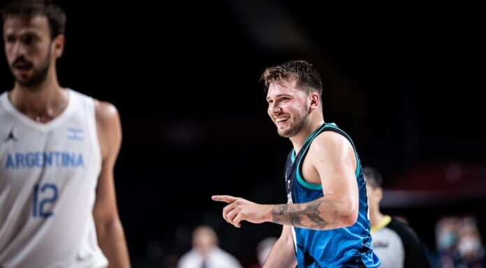 Słowenia rozgromiła Japonię, 25 punktów Doncić, Hiszpania wygrała z Argentyną