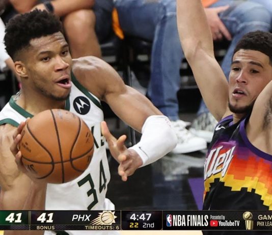 Wyniki NBA: Wielki występ Giannisa nie wystarczył. Phoenix Suns podwyższyli prowadzenie