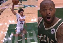 NBA: Najlepszy wsad finałów? Cam Johnsona demoluje Tuckera!