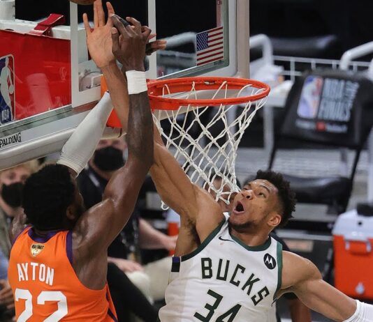 NBA: Zawodnicy pod wrażeniem bloku Giannisa i bohaterów finału