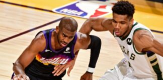 Wyniki NBA: Kluczowy przechwyt Holidaya! Bucks o krok od mistrzostwa!