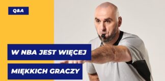 Gortat o krytyce sędziowania: W NBA jest więcej miękkich graczy