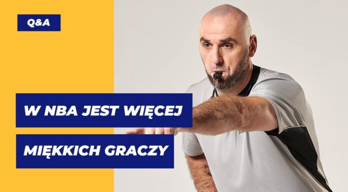 Gortat o krytyce sędziowania: W NBA jest więcej miękkich graczy