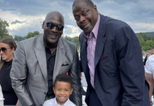 NBA: Michael Jordan i Patrick Ewing spotkali się podczas ceremonii… ale nie koszykarskiej