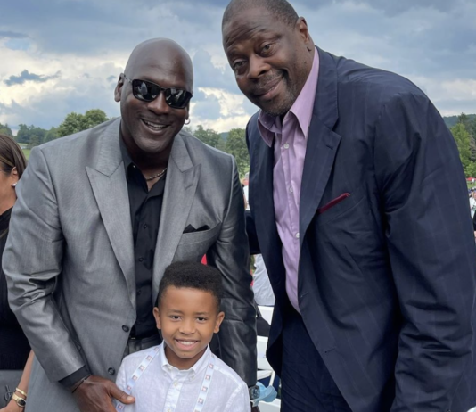 NBA: Michael Jordan i Patrick Ewing spotkali się podczas ceremonii… ale nie koszykarskiej