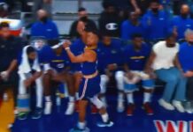 NBA: Niewiarygodne! Curry trafiał nawet z ławki rezerwowych!
