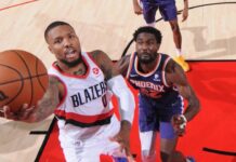 Wyniki NBA: Świetny Paul George, Blazers demolują Suns, pierwsze zwycięstwo Doncicia i Mavs