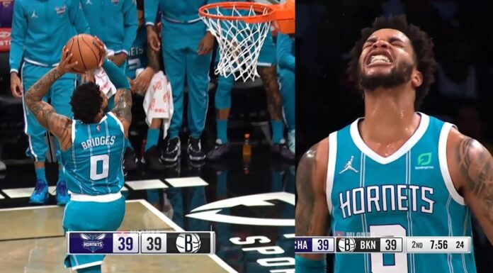 NBA: Zabrał piłkę Hardenowi i wykonał wsad 360!