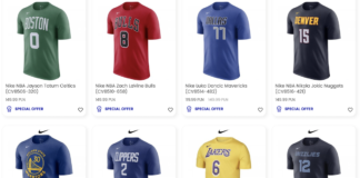 Koszulki NBA – t-shirty i jerseye w dobrych cenach! Mamy kod rabatowy