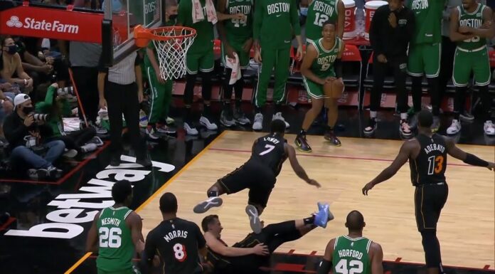 NBA: Flopowanie może skończyć się tragedią. W tym przypadku było blisko