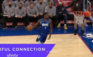 NBA: Anthony Edwards znów to zrobił! Cóż za wsad!