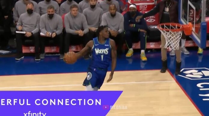 NBA: Anthony Edwards znów to zrobił! Cóż za wsad!