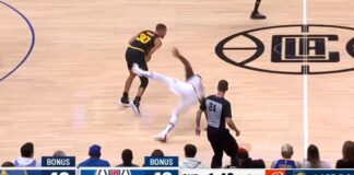 NBA: Zobacz jak Curry bawi się z obroną Clippers!