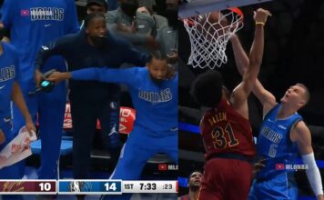 NBA: Jeden z wsadów sezonu i kontuzja! Słodko-gorzka noc Kristapsa Porzingisa