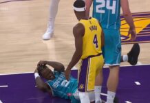 NBA: Za ten faul Rondo wyleciał z boiska