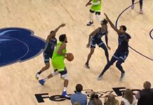 NBA: Co za rzut Townsa! Trójka z niemal połowy dała im dogrywkę