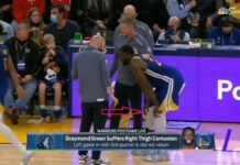 NBA: Draymond Green kontuzjowany!