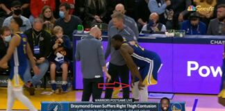 NBA: Draymond Green kontuzjowany!