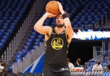 NBA: Klay Thompson w wyśmienitej formie! 22 trójki z rzędu!