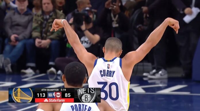 Wyniki NBA: Kosmita Curry! Warriors rozbili Nets. Jazz gromią 76ers. Clippers lepsi od Spurs