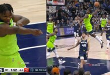 NBA: Ależ poleciał! Niesamowity wsad Anthony’ego Edwardsa