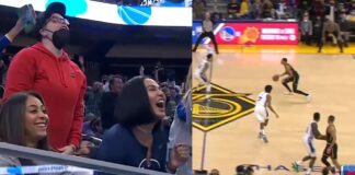 NBA: Jordan Poole niczym Curry! Szalona trójka z połowy