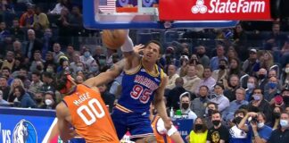 NBA: Zniszczył go! Najlepszy wsad w karierze gracza Warriors!
