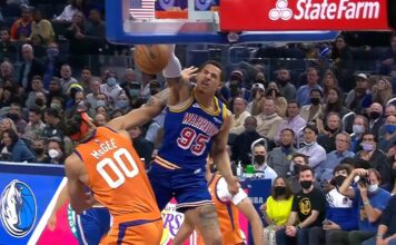 NBA: Zniszczył go! Najlepszy wsad w karierze gracza Warriors!