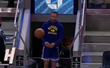 NBA: Niesamowity rzut Stepha Curry’ego z trybun. To był 10 rząd!?