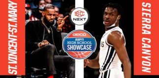 NBA: Świetny mecz Bronny’ego Jamesa, na trybunach gwiazdy NBA!