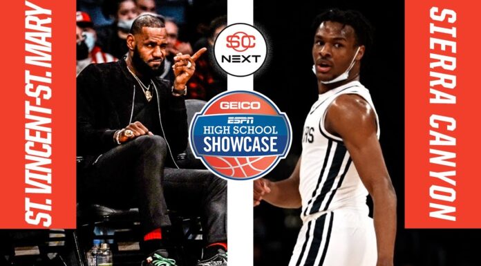 NBA: Świetny mecz Bronny’ego Jamesa, na trybunach gwiazdy NBA!