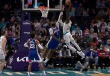 NBA: Zameldował się! Zapakował nad Drummondem!