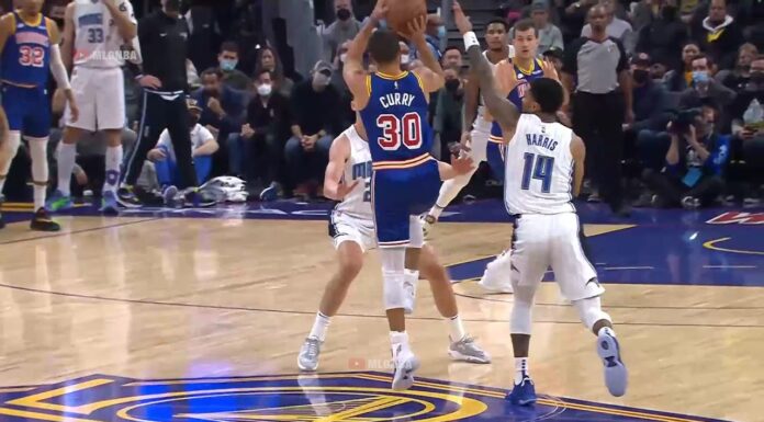 NBA: Znów to zrobił! Czarodziej Curry trafia z połowy