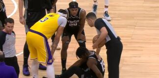 NBA: Kolejna kontuzja. Tym razem z udziałem sędziego