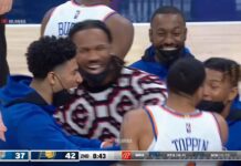 NBA: Trzeci w historii wsad pod nogą w meczu NBA!