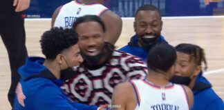 NBA: Trzeci w historii wsad pod nogą w meczu NBA!