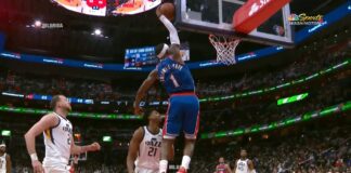 NBA: Zawodnik Wizards wykonał „samoblok”! Shaqtin’ A Fool czeka!