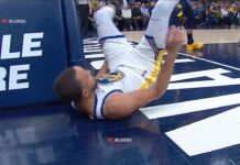 Wyniki NBA: Pięć trójek Curry’ego, 42 punkty Tatuma