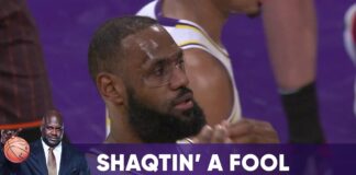 NBA: Harden na emeryturę i gogle LeBrona, ale to samoblok wygrał Shaqtin’ A Fool!