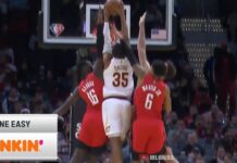 NBA: Wsad sezonu?! Zapakował nad trzema obrońcami!