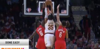 NBA: Wsad sezonu?! Zapakował nad trzema obrońcami!