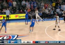 NBA: Niesamowity rzut spod własnego kosza na zwycięstwo!