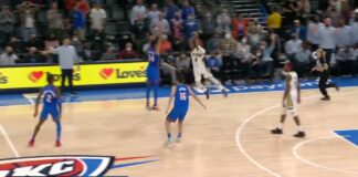NBA: Niesamowity rzut spod własnego kosza na zwycięstwo!