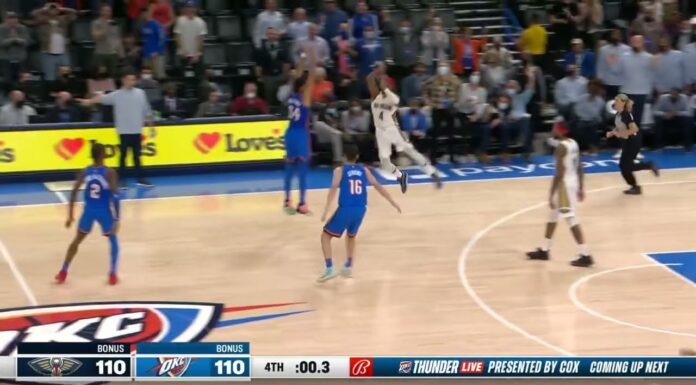 NBA: Niesamowity rzut spod własnego kosza na zwycięstwo!